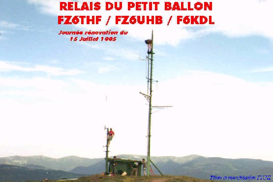 Relais du Petit Ballon en r�novation